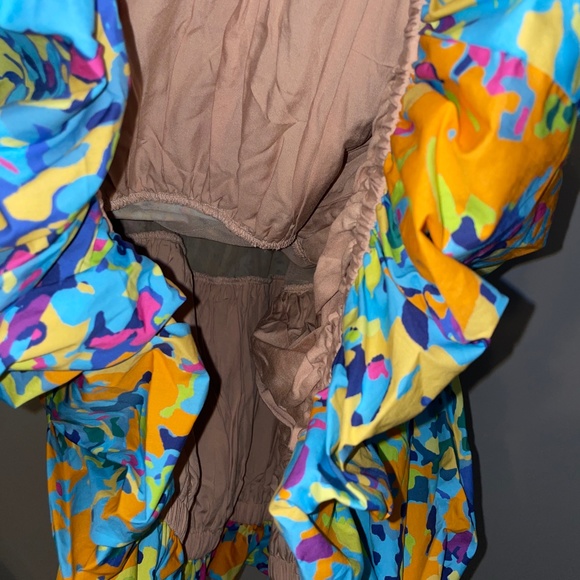 NWT Anthropologie Plenty by Tracy Reese V-Neck Bubble Dress Size 3X - Picture 6 of 9